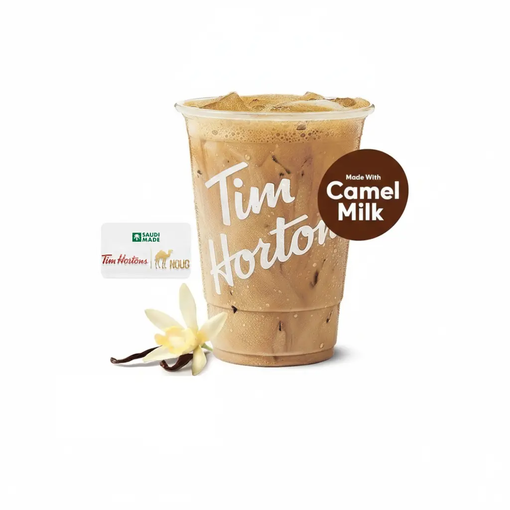 SM Camel Iced Shaken French Vanilla Latte