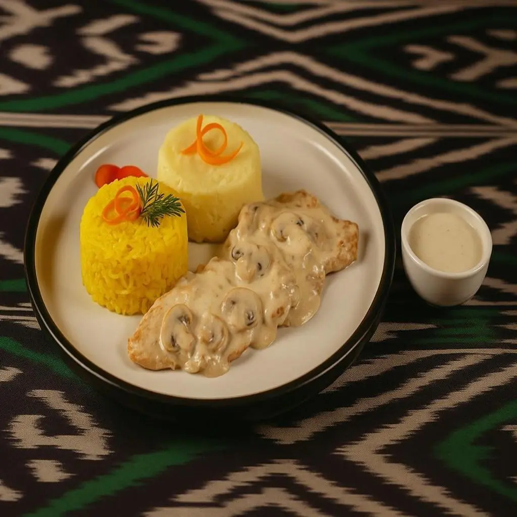 دجاج صوص مشروم