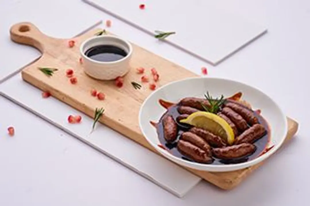 Makanek with pomegranate