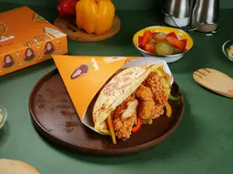 Mixed Chicken Crepe