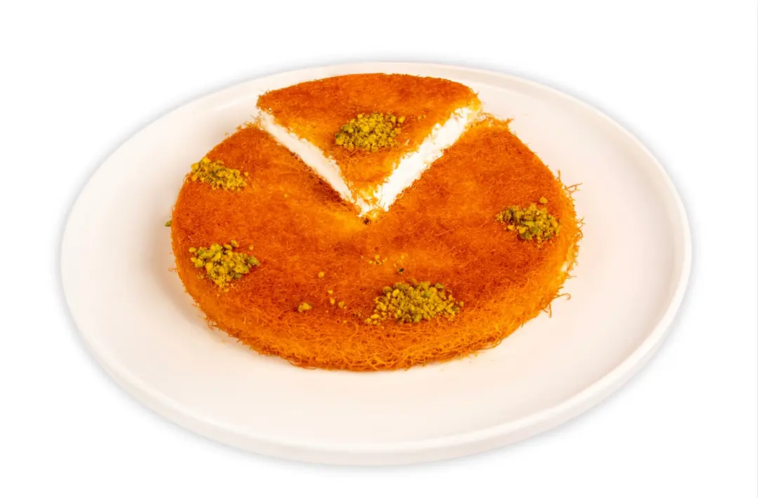 كنافة بين نارين بالقشطة