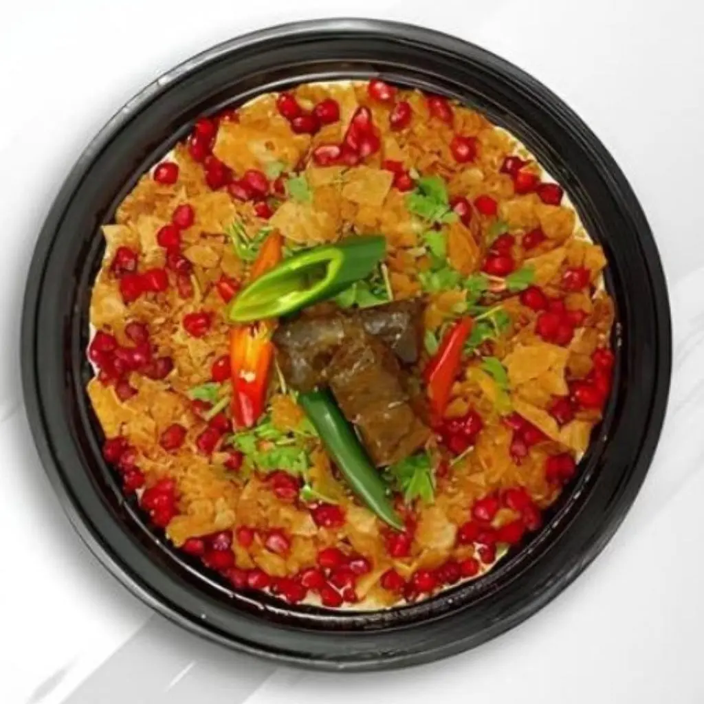 Spicy Grape Leaves Fattah