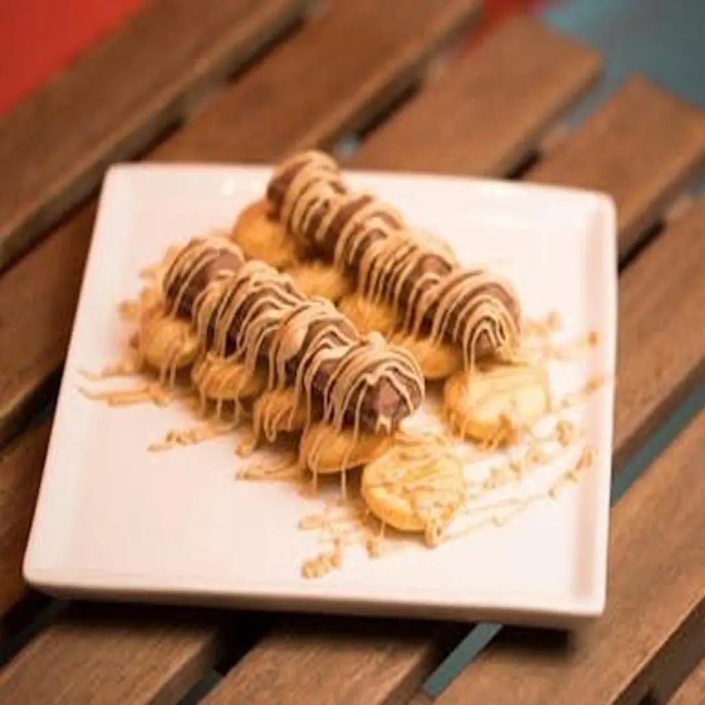 Caramel Mini Pancakes