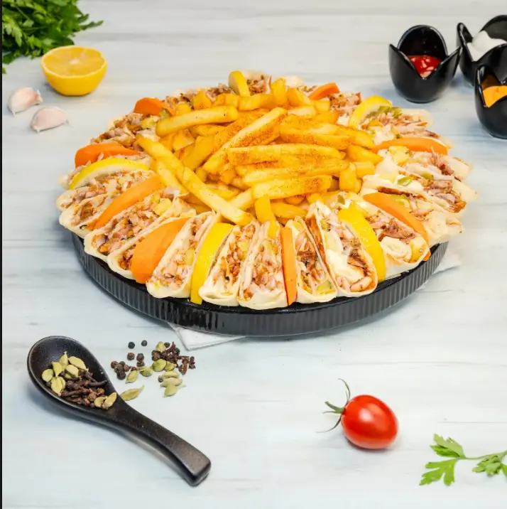 Levantine chicken shawarma