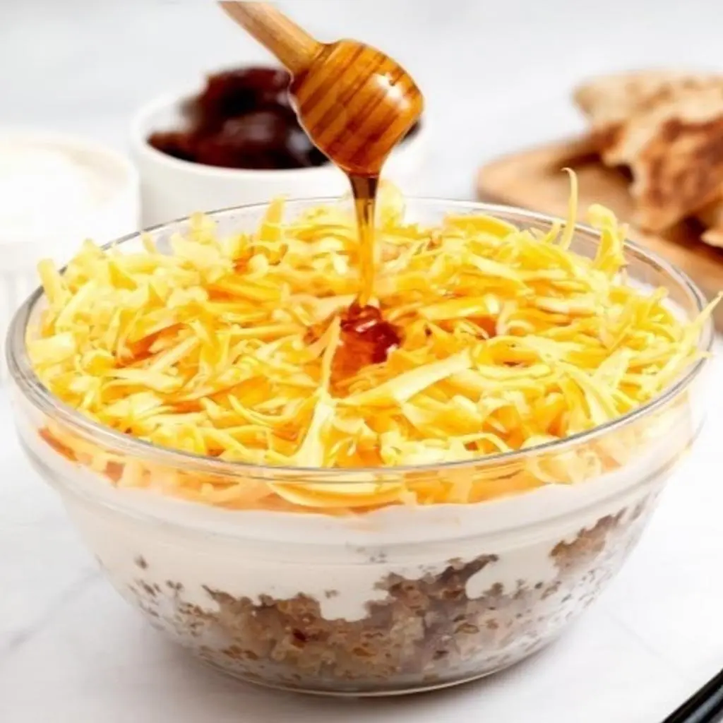 عريكة قشطة عسل وجبن