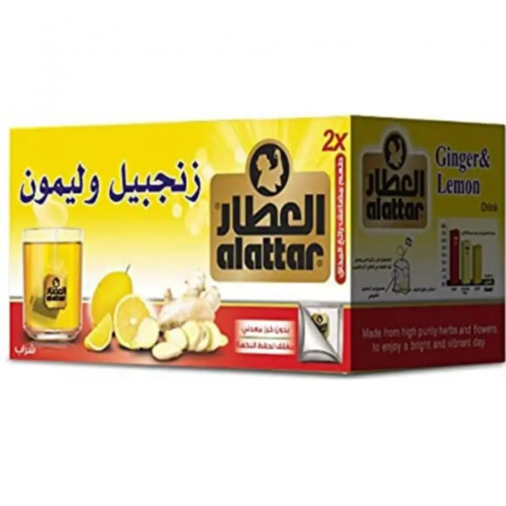 زنجبيل وليمون العطار - كيس