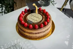 Chocolate Mousse with Graduation Hat