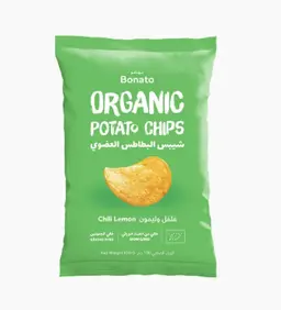 Natureland Organic Potato Chips - Pepper & Lemon