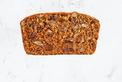 Dates & Walnut Cake Slice