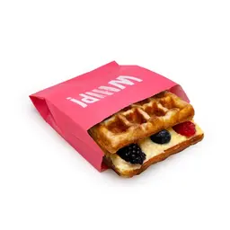 Berry Custard Waffle