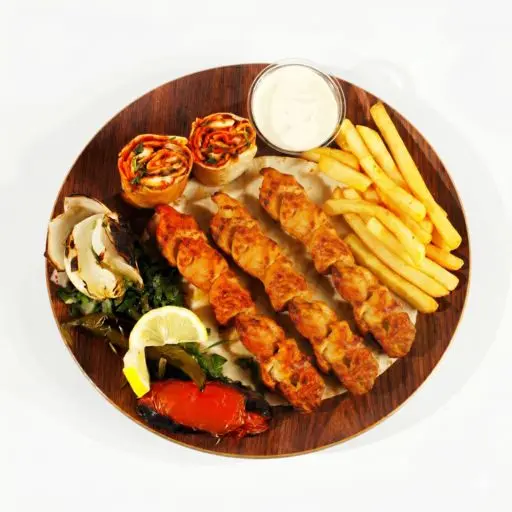 طبق شيش طاووق