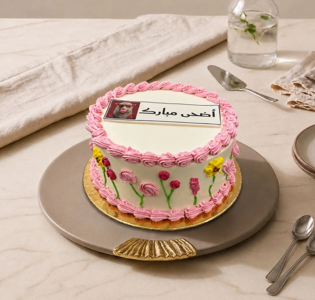 Eid Garden Cake - Chocolate