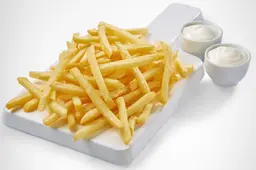 Fries with Garlic Sauce