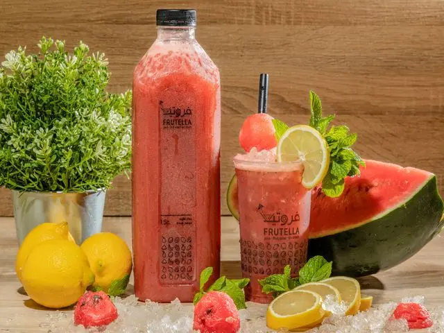 Watermelon, Lemon And Mint large