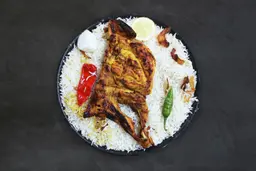Chicken on Charcoal with Traditional Rice