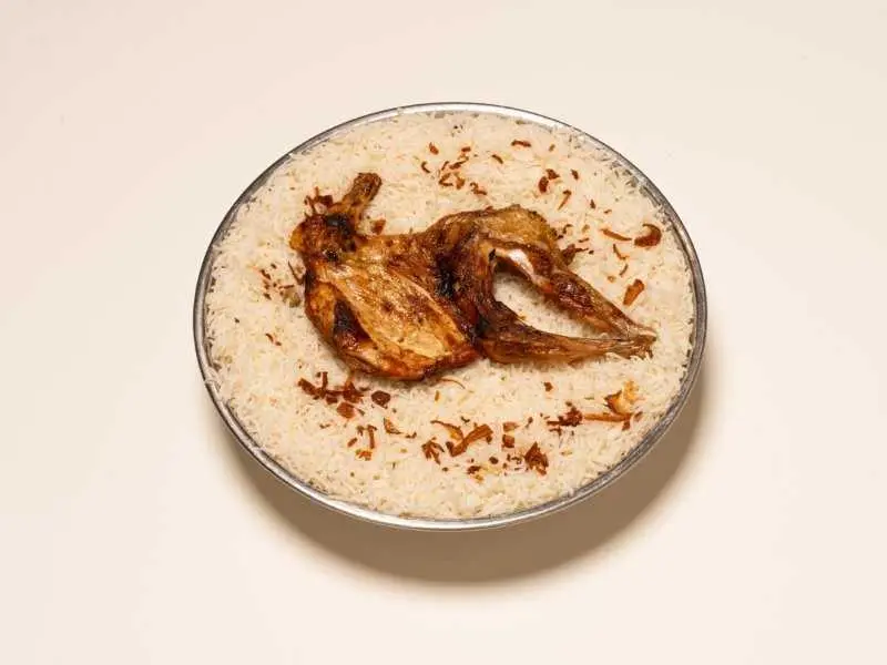 دجاج مظبي رز بشاور