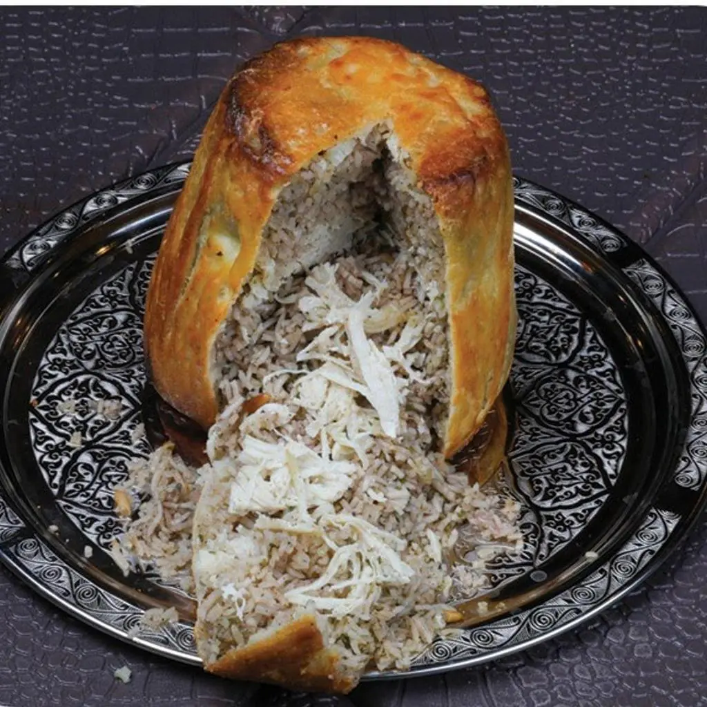 Covered Chicken Rice