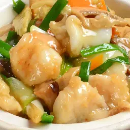 Clay Pot Cooked Squid