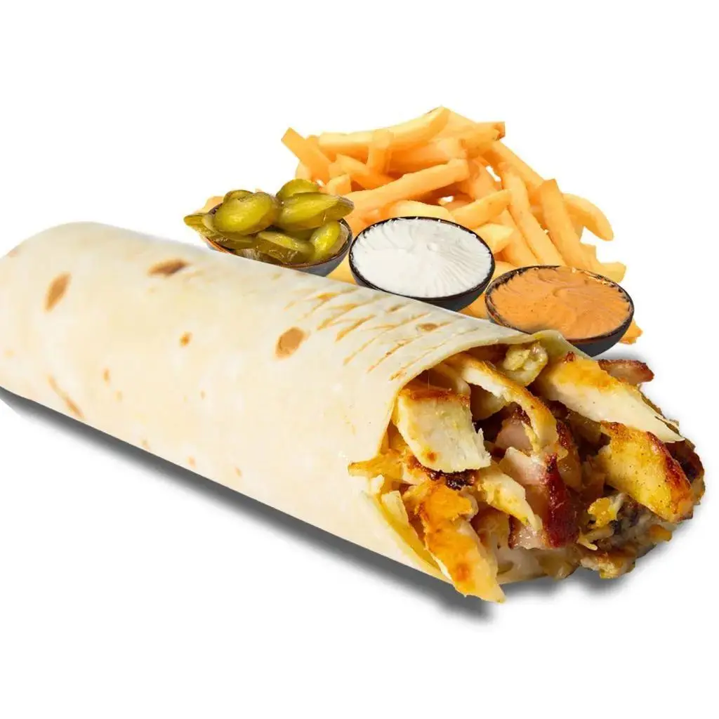 Jumbo Shawarma with Cheese