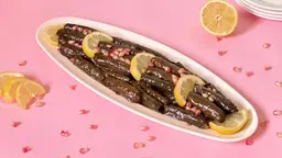 صنية ورق عنب دبس رمان