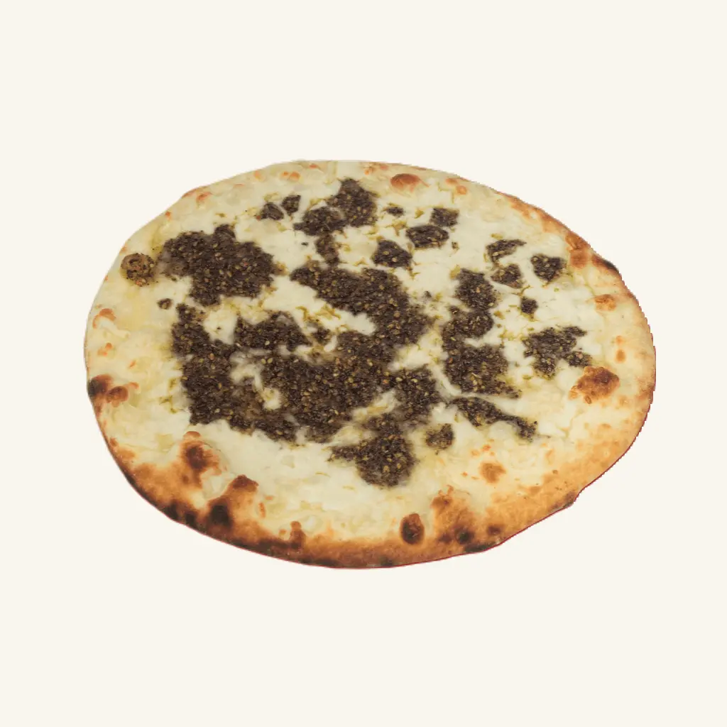 Akkawi Cheese Zaatar Mankoushe