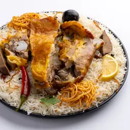 لحم مندي مع الارز