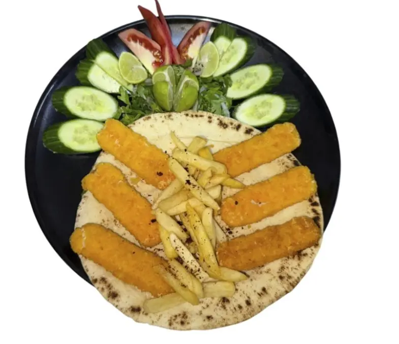 وجبة سمك فيليه مقلي