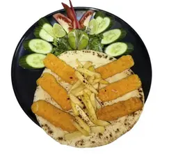 وجبة سمك فيليه مقلي