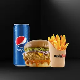 Crispy Maple Sircha Burger Meal