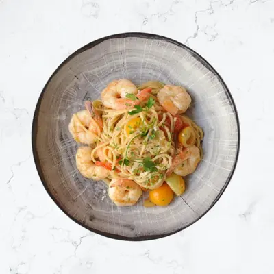 Shrimps And Spaghetti