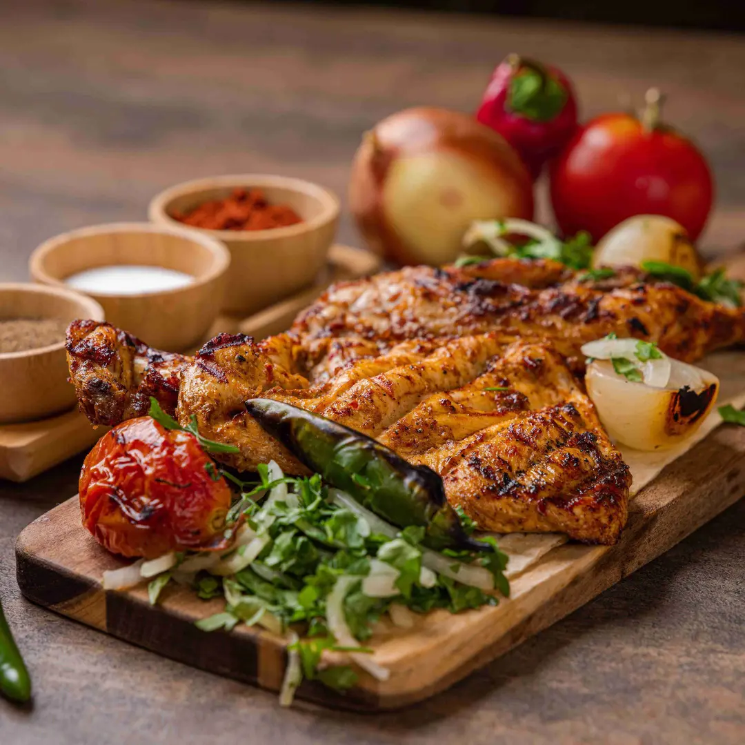 Charcoal Grilled Chicken
