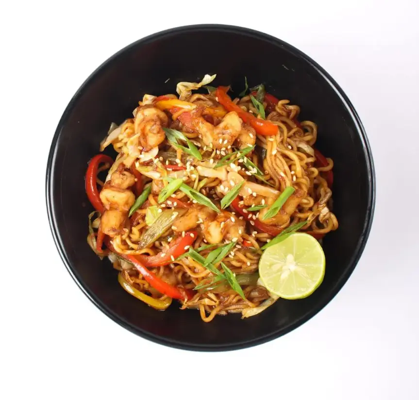 Shrimp noodles