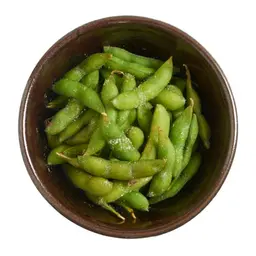 104. edamame with salt