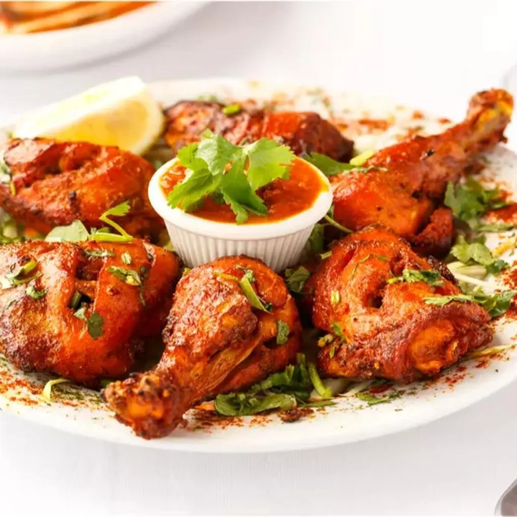 دجاج تكا حار بدون أرز