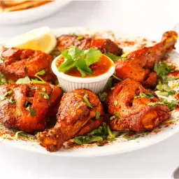 دجاج تكا حار بدون أرز