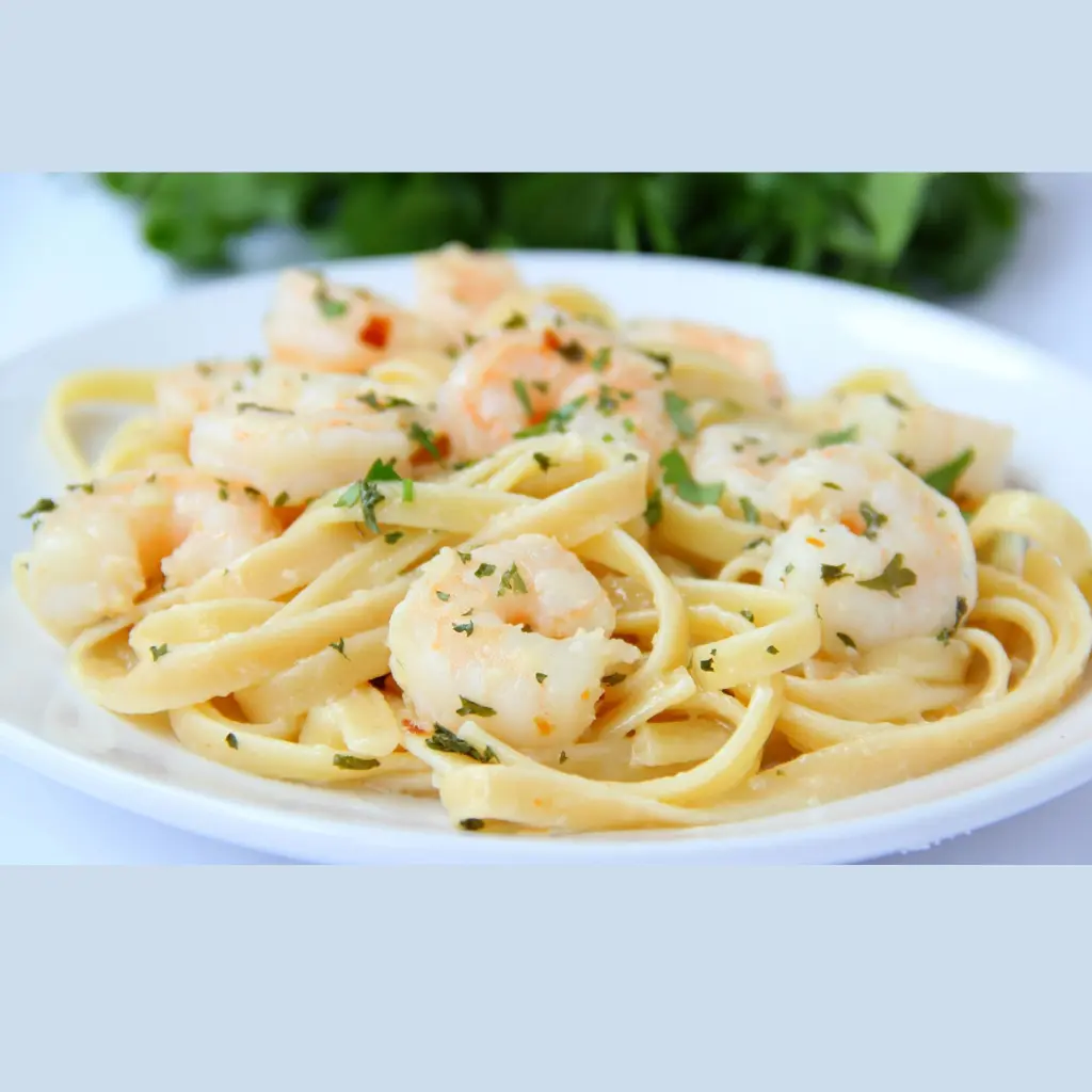 Fettuccine Shrimp Lemon