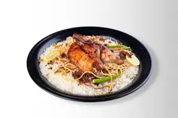 شواية مع أرز بشاور