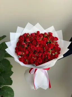 Big baby rose bouquet