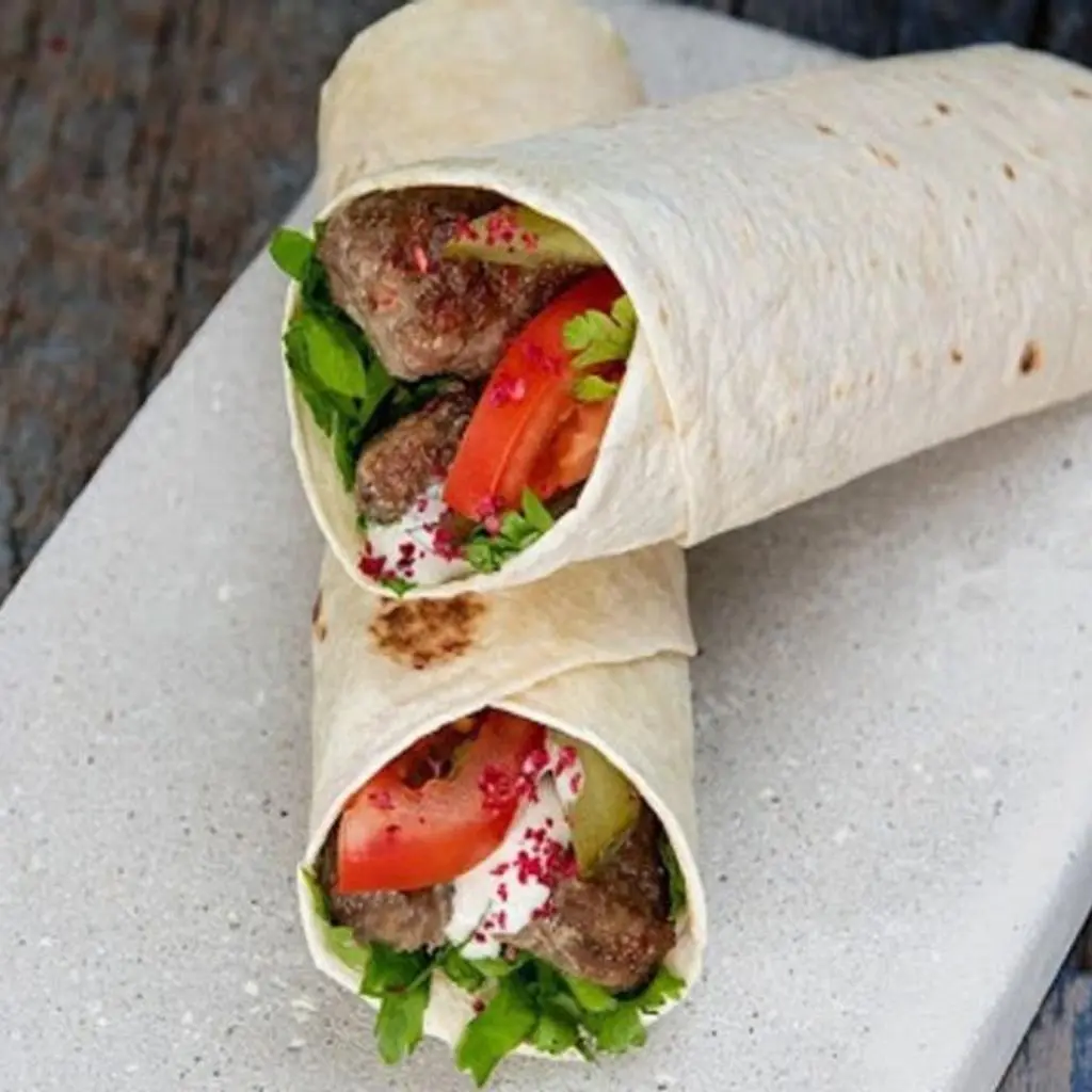 Meat Kebab Sandwich