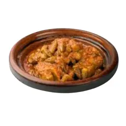 طاجن اللحم بالبامية