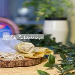 جباتي جبن وحلاوة طحينية