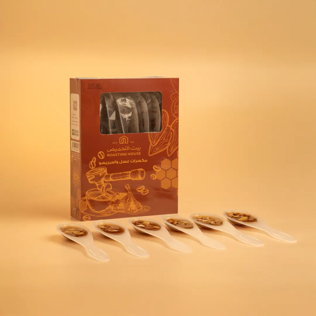 Buzz Brew - Honey spoons Mixed with Espresso and Nuts 6pc