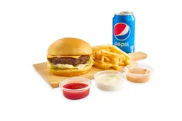 Beef Burger Meal Single