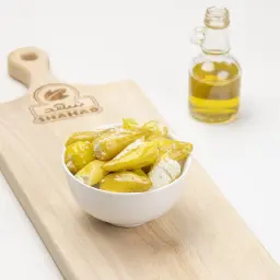 Yellow Mexican Pepper Stuffed with Labneh