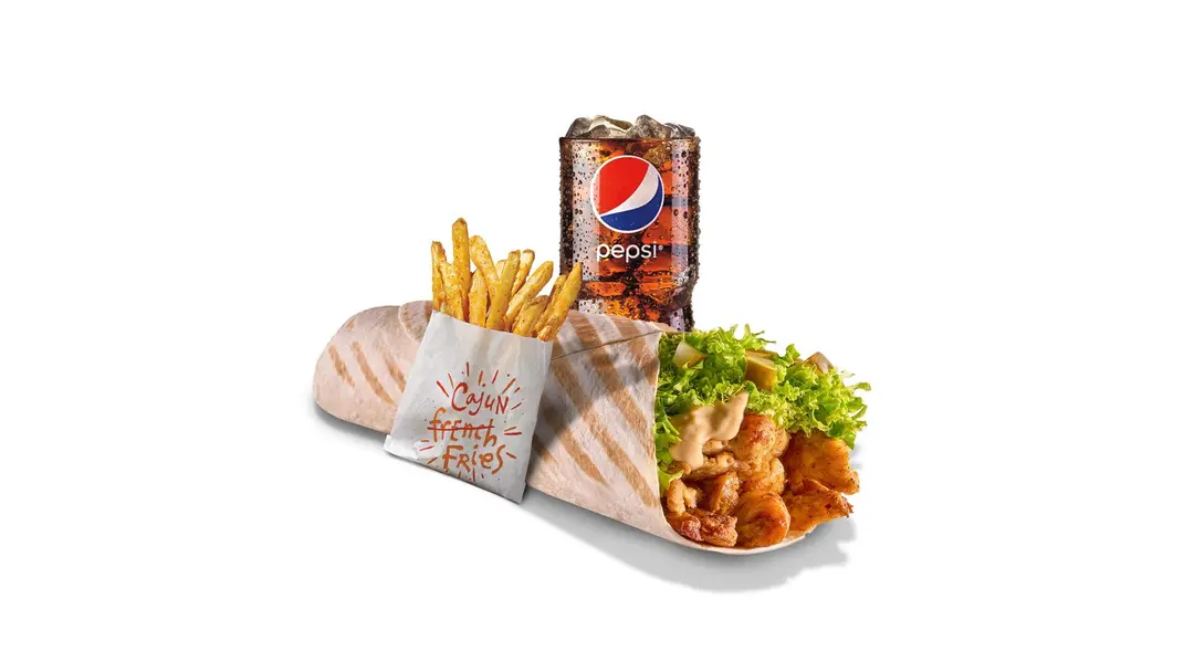Cajun Shawarma Deluxe Meal