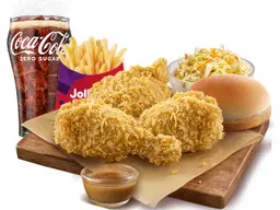 3 pcs Chickenjoy Combo Meal