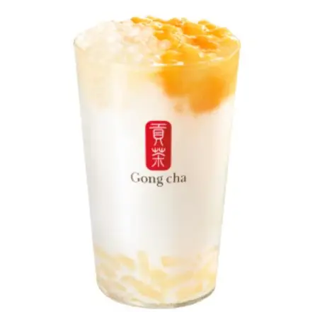 Mini Pearl Mango milk tea