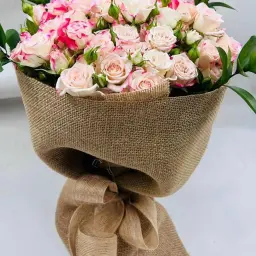 بيبي روز مغلف بقماش