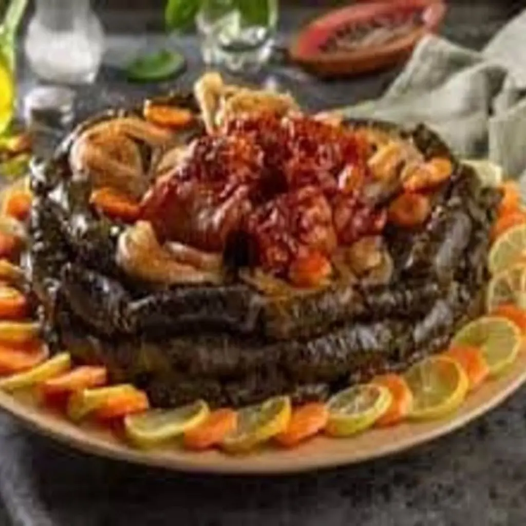 Grape Leaves with Kawari Bowl