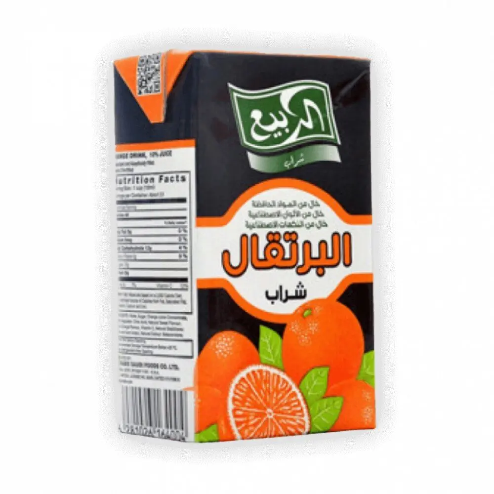 عصير برتقال الربيع عادي